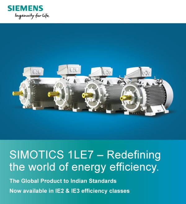 SIMOTICS 1LE7 - Redefining the world of energy efficiency